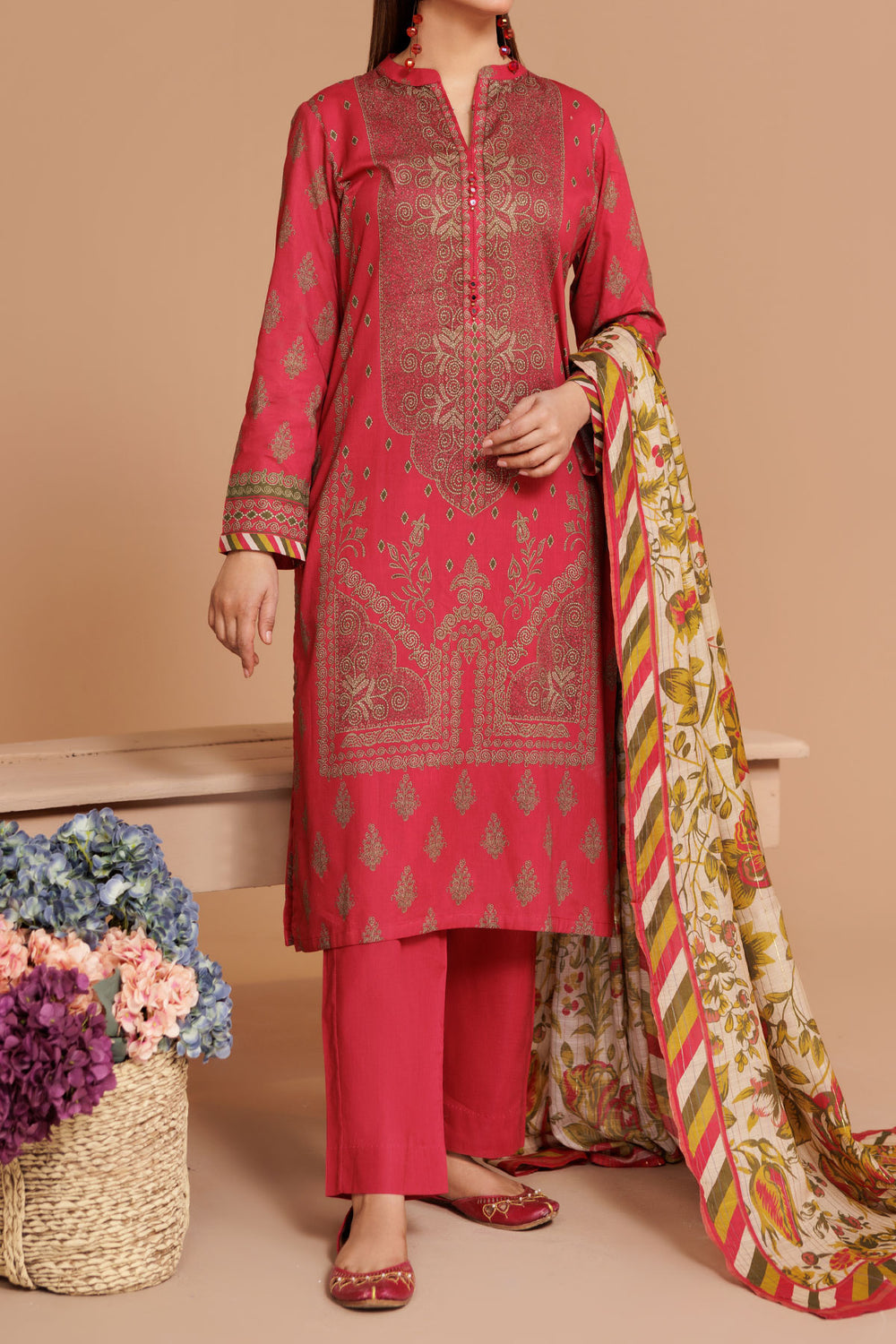 3 PIECE DIGITAL PRINT LAWN| DPC-293