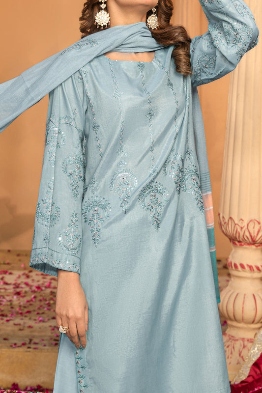 WOMEN'S-3 PIECE EMBROIDERY VISCOSE| FJ-223