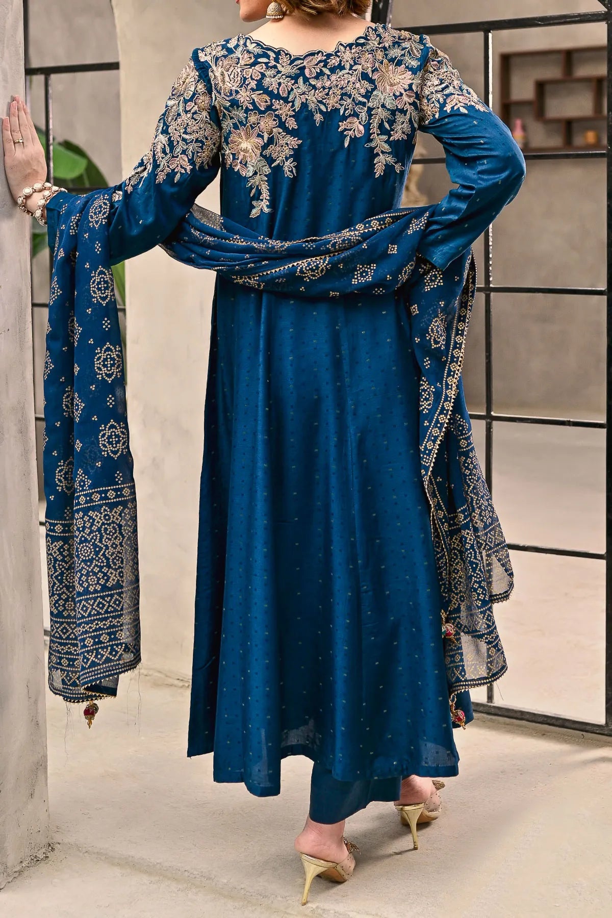 WOMEN'S-3 PIECE FANCY JACQUARD| FJ-273