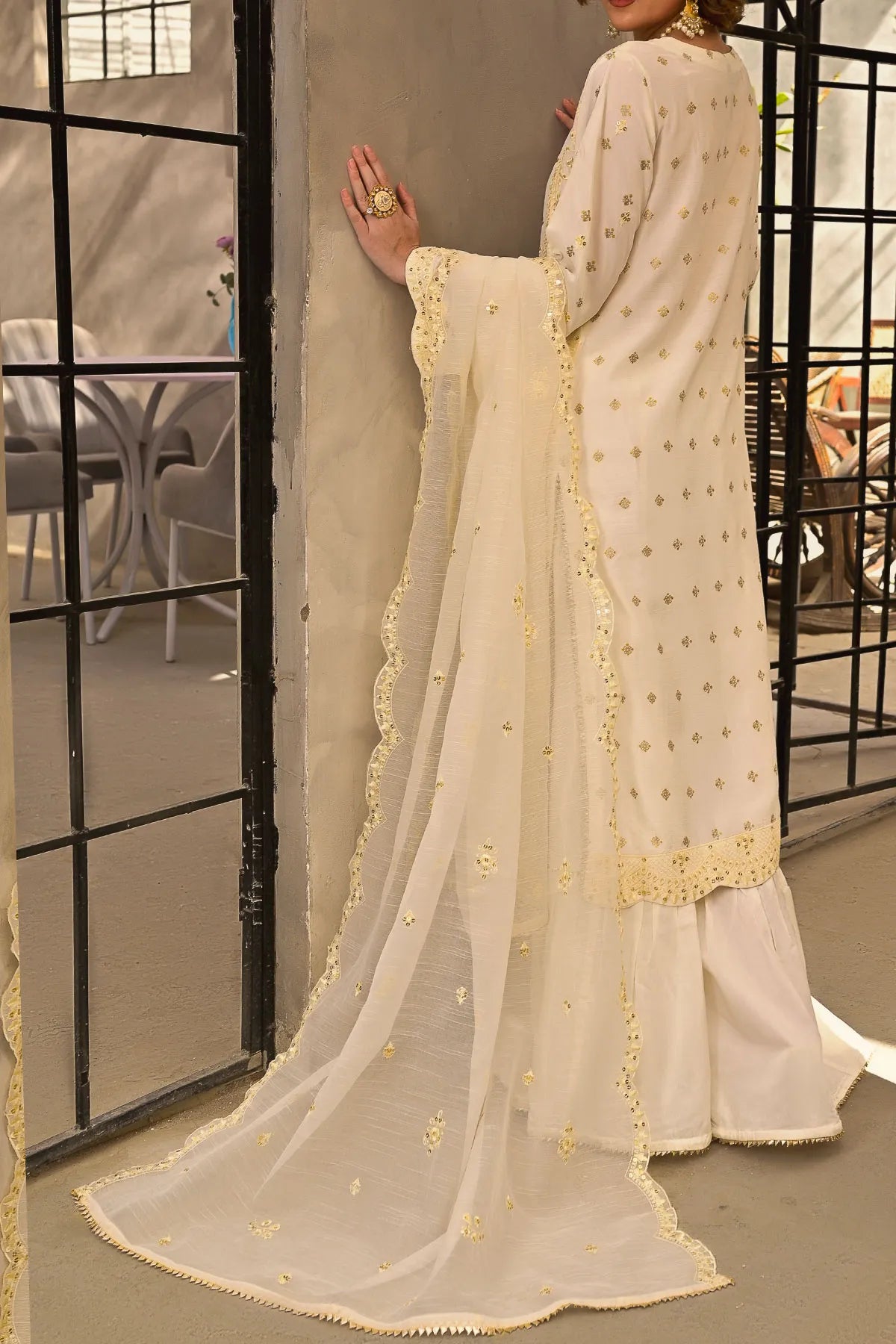 WOMEN'S-3 PIECE FANCY JACQUARD| FJ-274