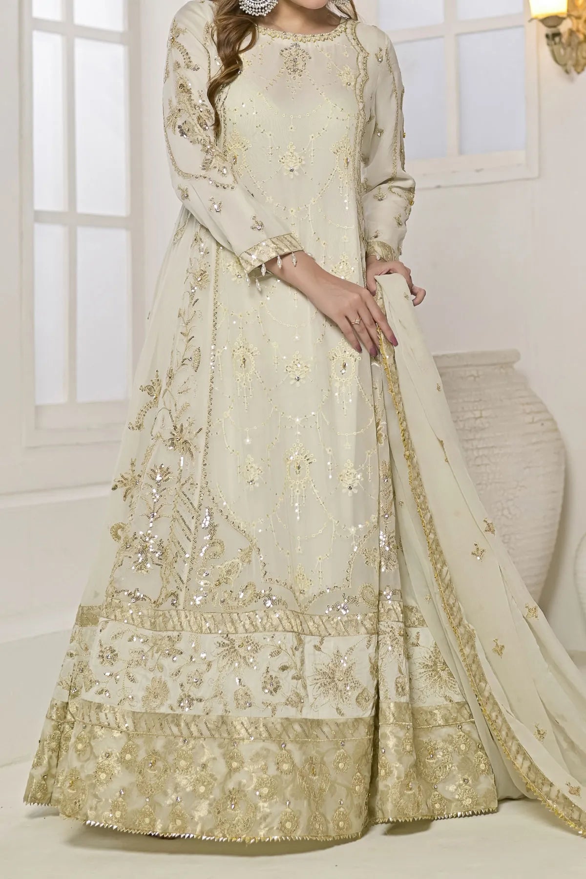 WOMEN'S PRET-CHIFFON DRESS | N-2416