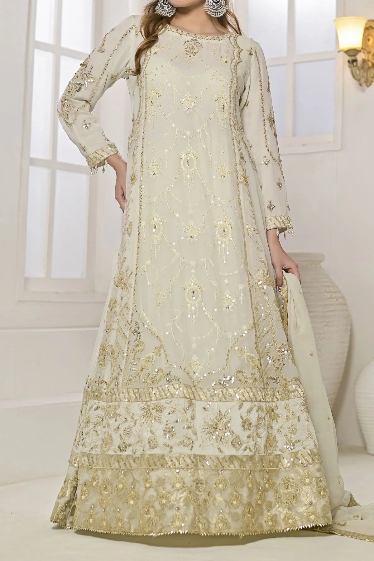 WOMEN'S PRET-CHIFFON DRESS | N-2416