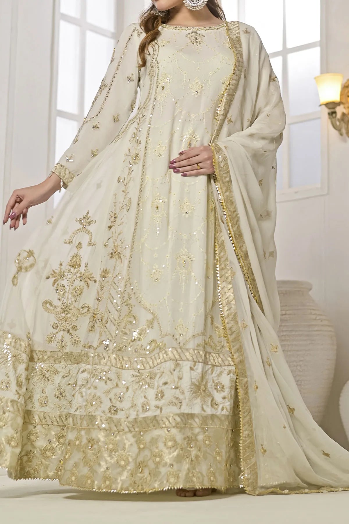 WOMEN'S PRET-CHIFFON DRESS | N-2416