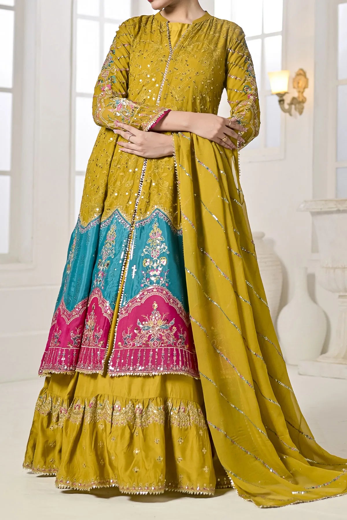 WOMEN'S PRET-CHIFFON DRESS | N-2417