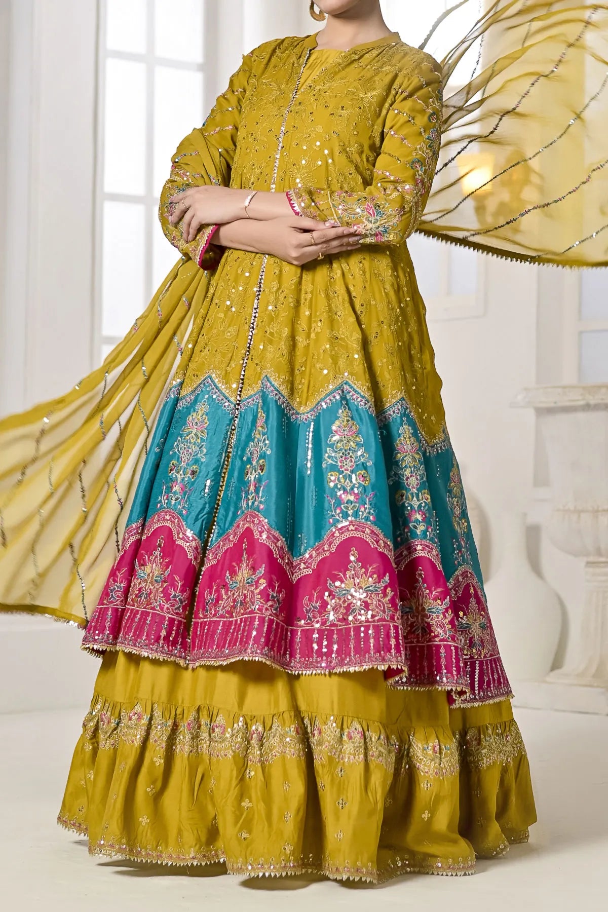 WOMEN'S PRET-CHIFFON DRESS | N-2417