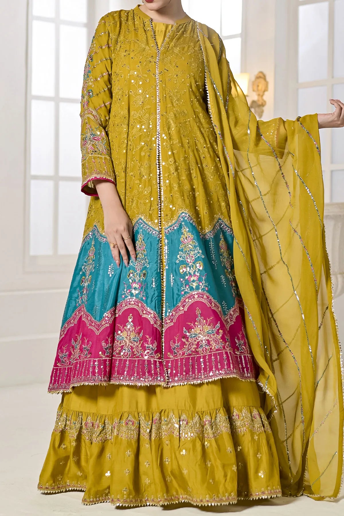 WOMEN'S PRET-CHIFFON DRESS | N-2417