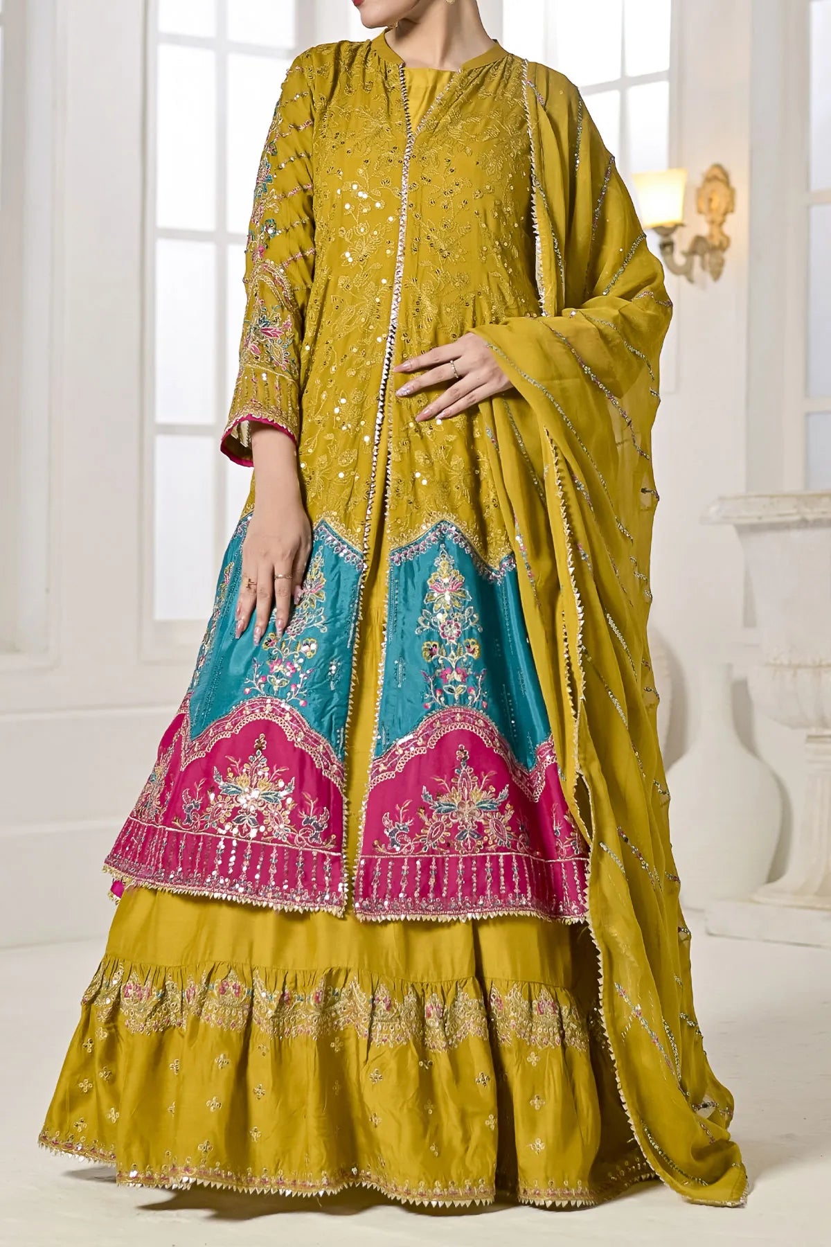 WOMEN'S PRET-CHIFFON DRESS | N-2417