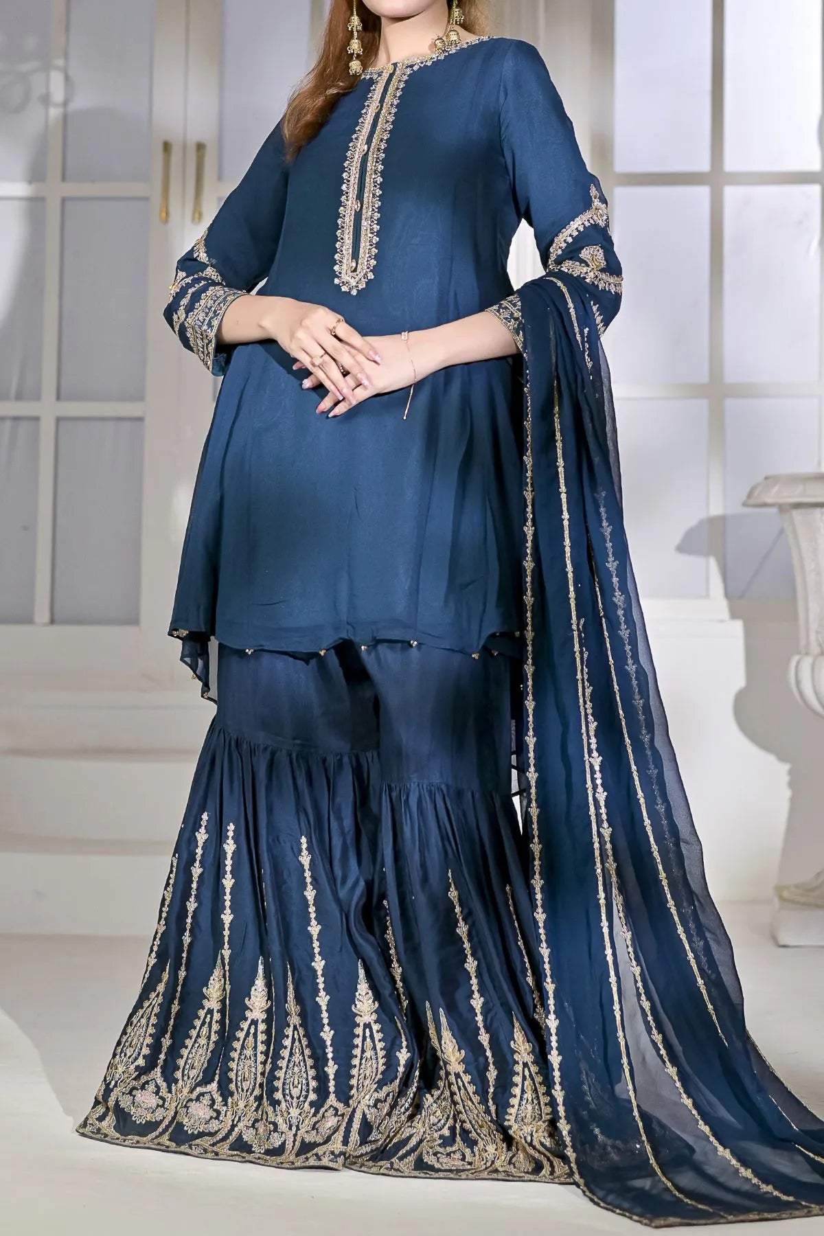 WOMEN'S PRET-CHIFFON DRESS | N-2429