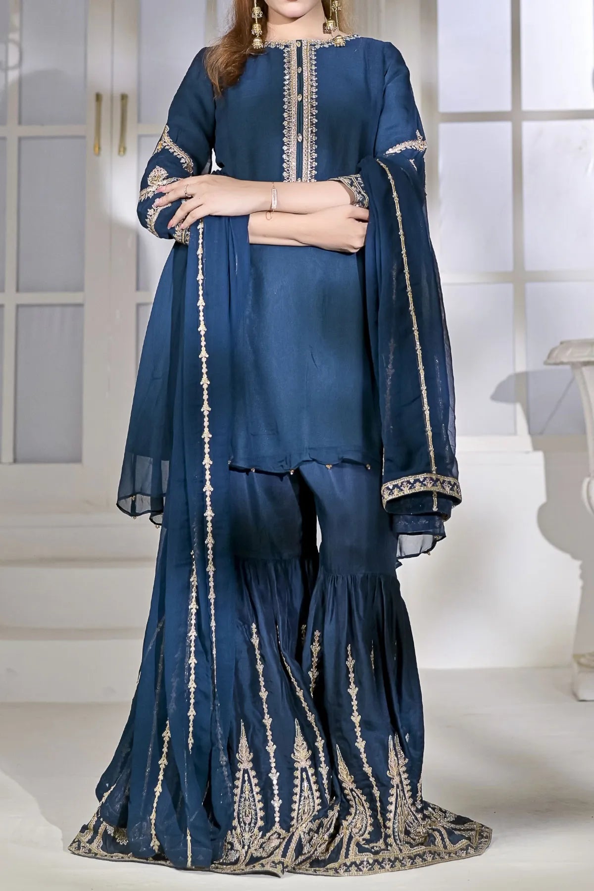 WOMEN'S PRET-CHIFFON DRESS | N-2429