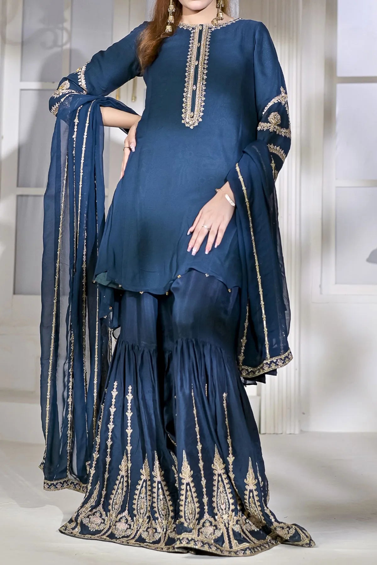 WOMEN'S PRET-CHIFFON DRESS | N-2429