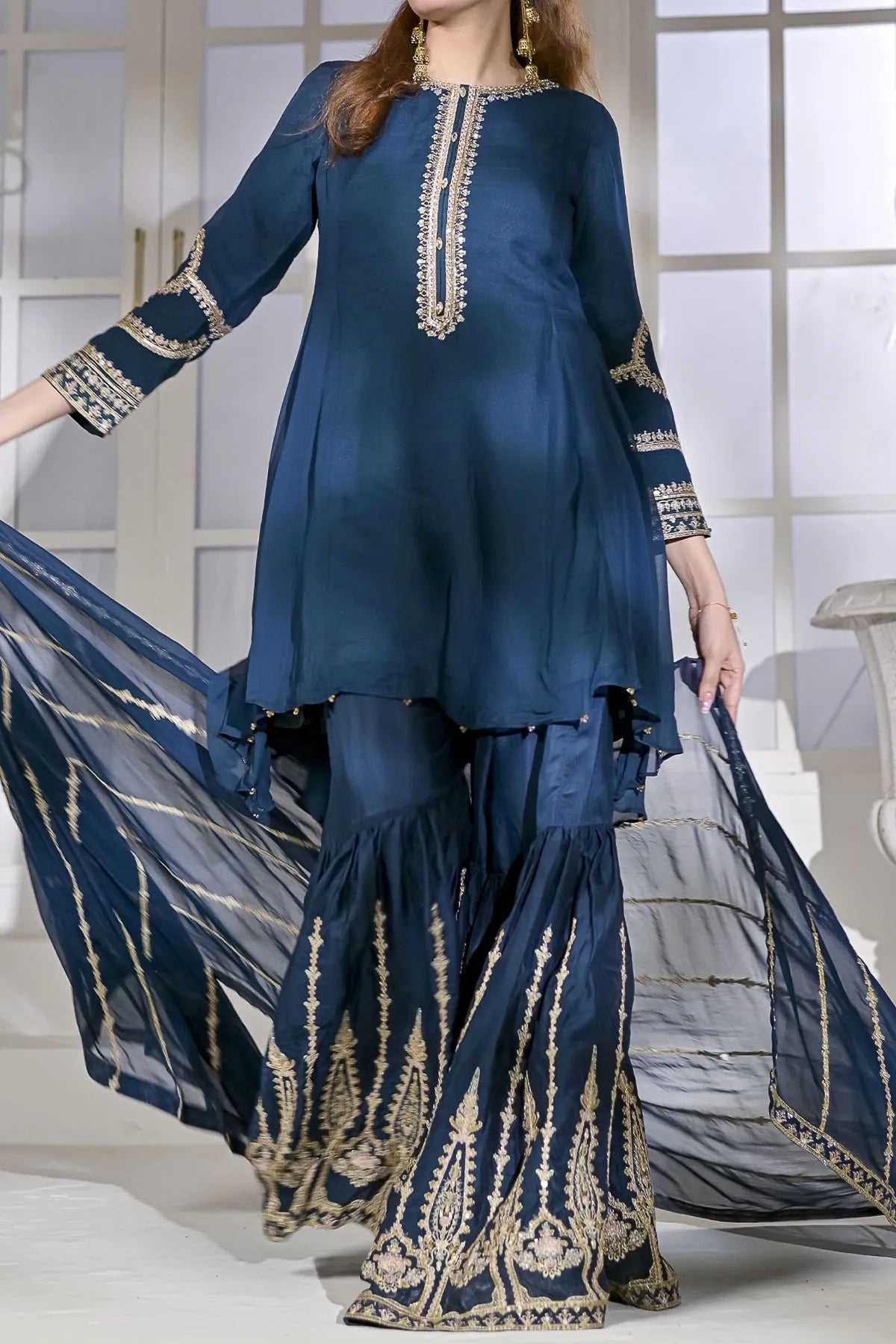 WOMEN'S PRET-CHIFFON DRESS | N-2429