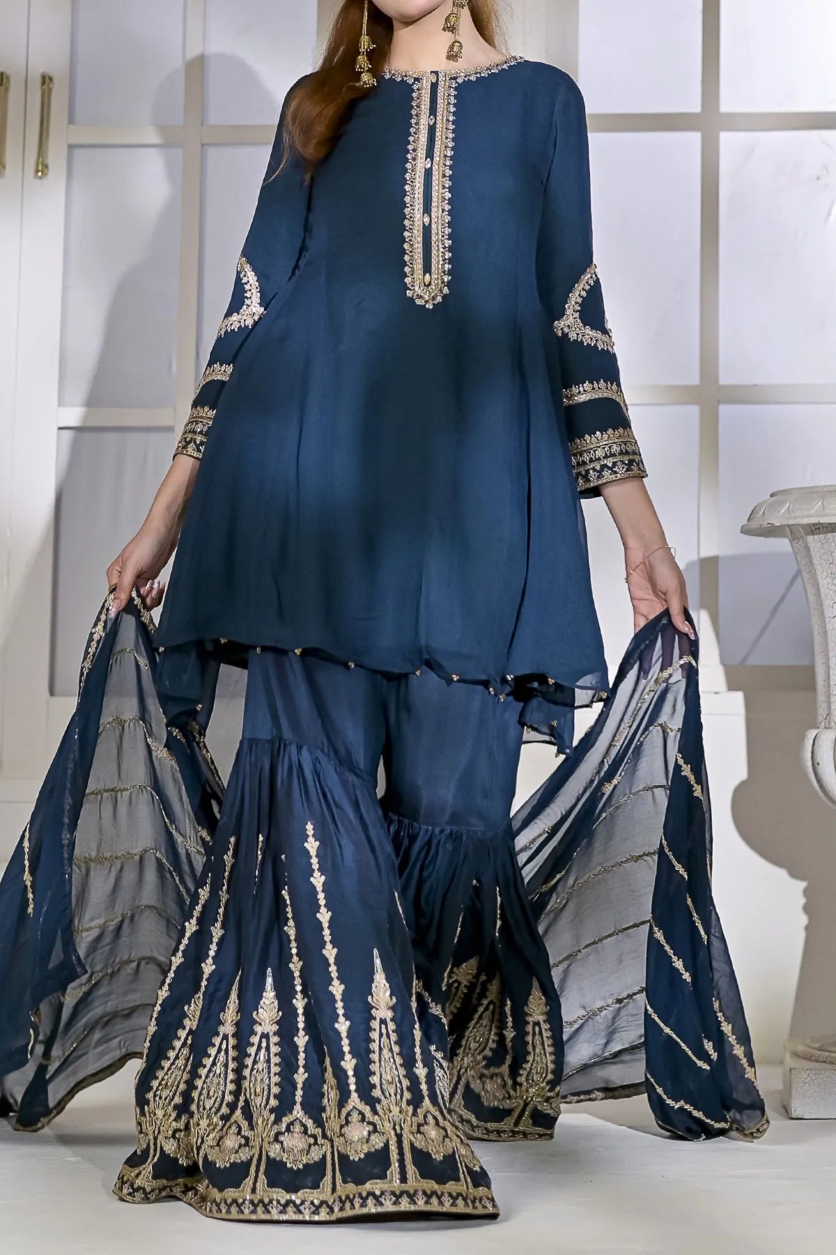 WOMEN'S PRET-CHIFFON DRESS | N-2429